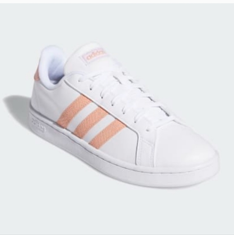 Adidas Grand Court Shoes - Dust Pink